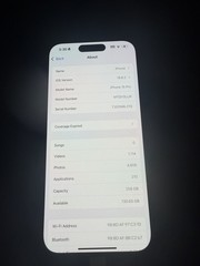 Apple iPhone 15 Pro 256GB Blue Titanium AT&T SIM-Locked