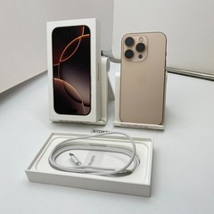 Apple iPhone 16 Pro – 128GB – Desert Titanium (Unlocked) – Open Box