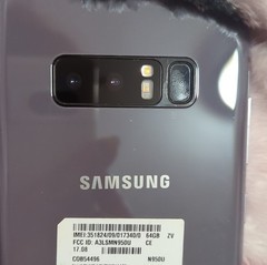 Samsung Galaxy Note8 Bar Gray USB Type-C Smartphone Model N950U 64GB