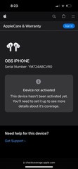 NEVER ACTIVATED iOS 1.0 YM Apple iPhone 1st Generation – 4GB – Black A1203 (GSM)