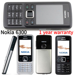 100% Original Nokia 6300 2G Unlocked GSM Camera Bluetooth classic Cell Phone