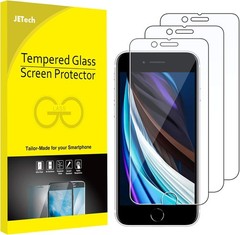 3PCS Screen Protector for iPhone SE 3/2 4.7 Inch Tempered Glass Film Anti Scratc
