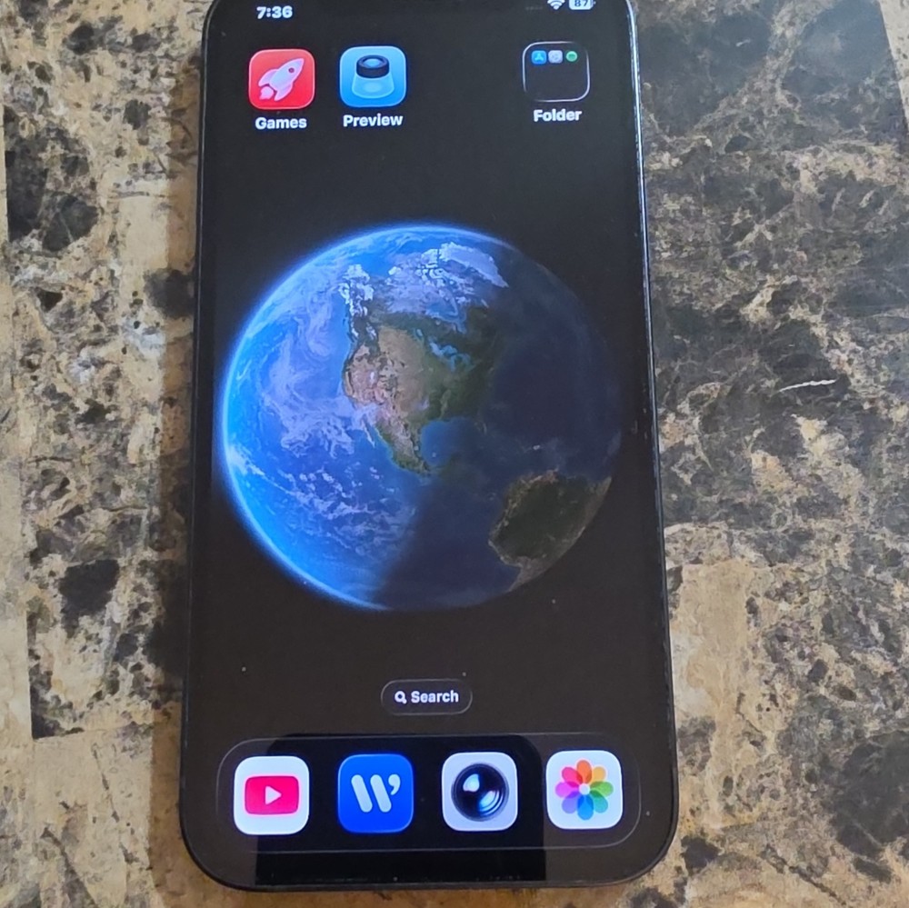 Apple iPhone 12 128GB Black Unlocked 6.1in iOS 5G LTE 12MP 4GB RAM