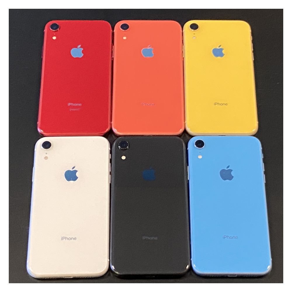 Apple iPhone XR 64GB Unlocked – Black, Red, Coral, AT&T & Verizon, 6.1″ LTE