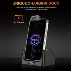 Global 4G Android Rugged Smartphone Waterproof Wireless Microphone UNIWA W888