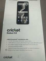 Cricket Wireless Debut S3 (cricket Wireless Network Locked) 6.6 HD 13 MP 9/10