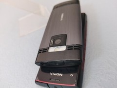 Nokia X2-00 Cell Phone Black Red (Unlocked) Classic Button Mobile Phone