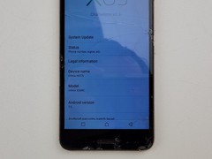 Infinix HOT 5 (X559C) 16GB (GSM Unlocked) Dual SIM Smartphone – CRACKED – H7968