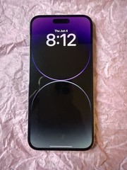 Apple iPhone 14 Pro Max 256GB Deep Purple Unlocked 84% Battery Good Condition