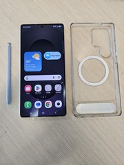 Samsung Galaxy S25 Ultra 256GB Titanium White T Mobile READ For Parts