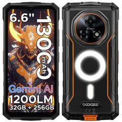 DOOGEE Fire5Ultra Rugged Phone Android15 13000mAh 32GB+256GB 6.6″ Smartphone NFC