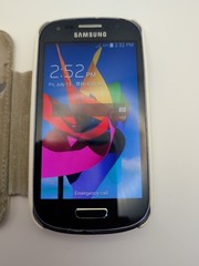Samsung Galaxy S3 Mini SM-G730A Blue AT&T 8GB – Clean ESN – Works