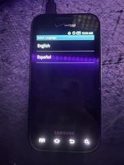 Samsung Galaxy S 16GB Black Verizon CDMA Android 4in 5MP 3G Wi-Fi SCH-1500