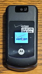 Motorola Moto W755 – Slate Black ( Verizon ) Rare Flip Phone -00:01:02 Talk Time