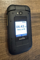 Sonim XP3 Plus X320 32GB Black GSM Unlocked E-SIM ONLY OpenBox