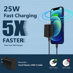 Fast Charger Type C for Moto G Stylus 5G 2024/G 2025/G Power 2025/G Play 2024…