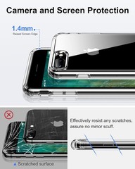 Case for iPhone 7 Plus/iPhone 8 Plus 5.5-Inch, Drop Protection, Anti-Scratch Cov
