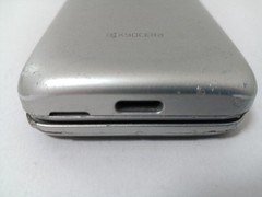 KYOCERA 902KC DIGNO KEITAI 3 ANDROID FLIP PHONE Silver UNLOCKED w/box From Japan