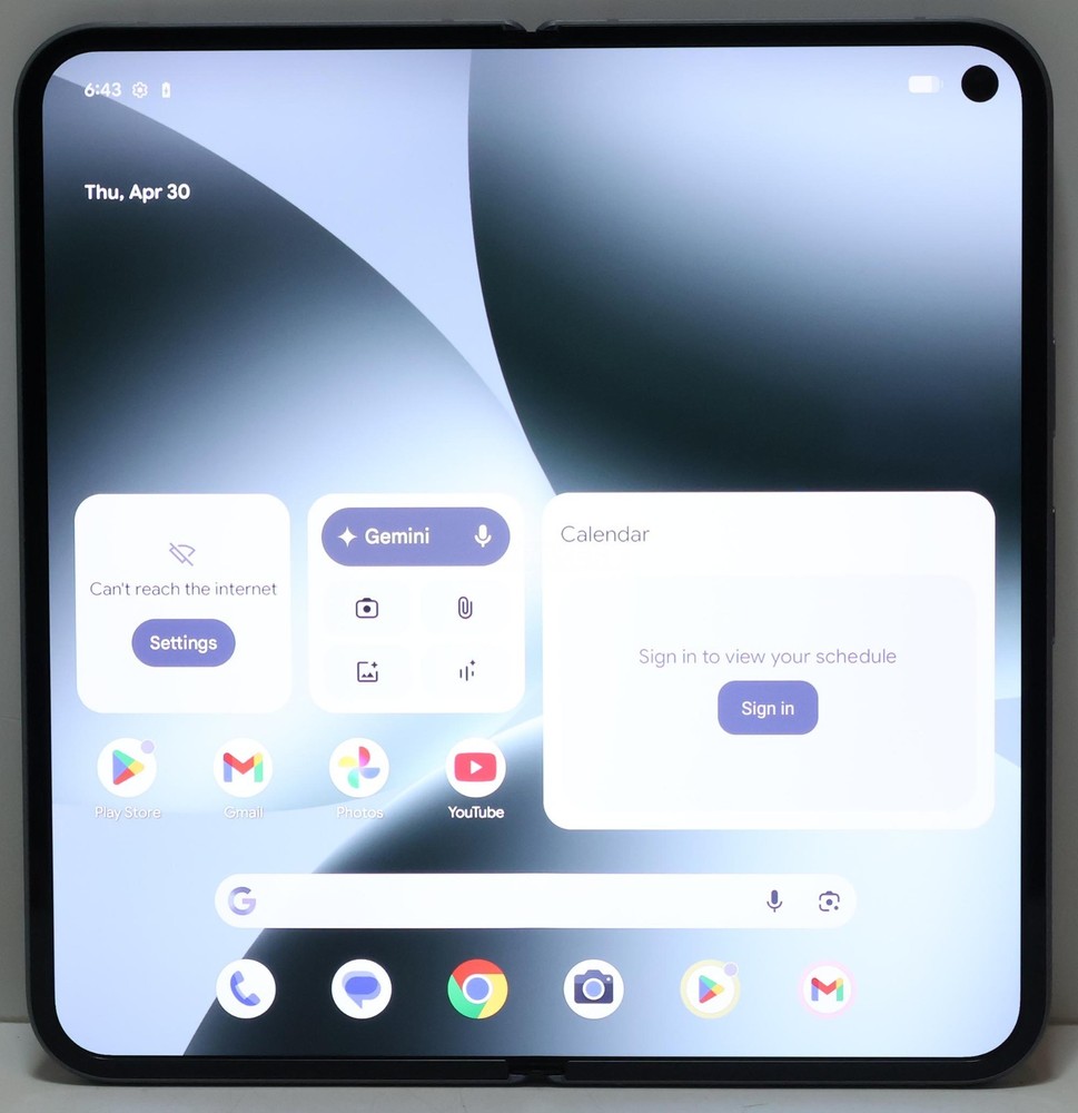 Google Pixel 10 Pro Fold 256GB (Unlocked) 8″ Moonstone GA10091-US