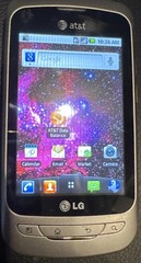 LG Thrive P506 1GB (ATT) Smartphone Good Used Fast Ship Gray Rare Collecting