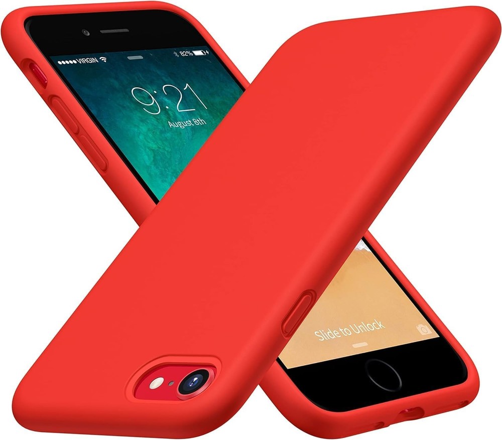 Heavy-Duty Silicone Case for iPhone SE 2022 (3rd Gen)/iPhone SE 2020 (2nd Gen)/i