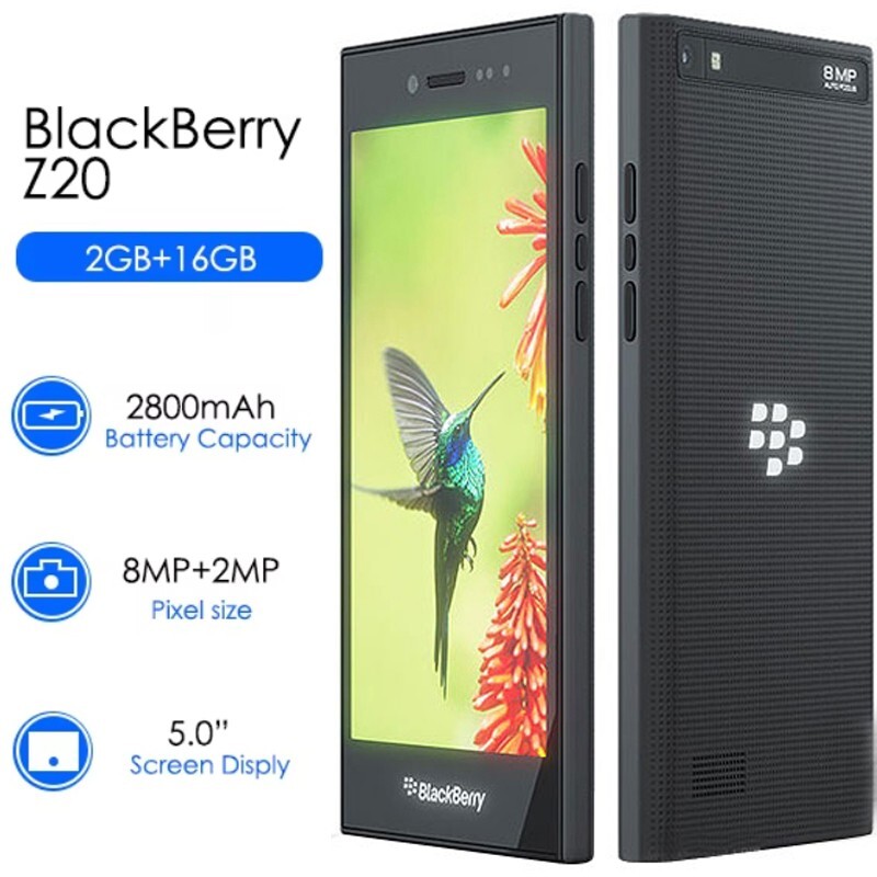 Original Blackberry Leap Z20 16GB 8MP 5.0″ WIFI GSM Unlocked LTE 4G Mobile phone