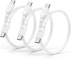 3-Pack 60W USB-C Fast Charger Adapter for Galaxy S25 S24 S23 1ft
