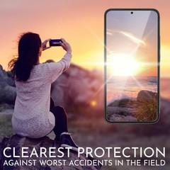 3-Pack Tempered Glass Screen Protectors for Samsung Galaxy S23 FE 5G 6.4 Inch