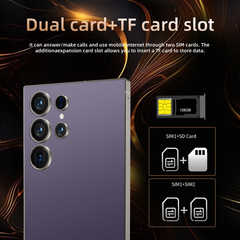New S25 Ultra 5G 12+512GB Smartphone 6.9″ Factory Unlocked Android Cellphones