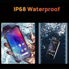 Unlocked 4G LTE Android Rugged Phone NFC Smartphone Mobile Waterproof UNIWA W888