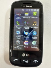 LG Cosmos Touch VN270 – Black & Silver ( Verizon ) Cellular Slider Phone – Boxed