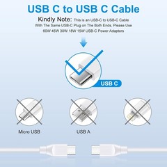 60W USB-C Fast Charger Adapter for Galaxy S26 S25 S24 A54 A14 A23 A34 A24 5G