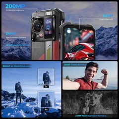 HOTWAV Hyper 7 Pro Outdoor Smartphone 36GB+256GB 5G Dual SIM Outdoor Handy 6,6”