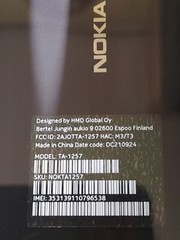 Nokia 8 V 5G UW TA-1257 – 64GB – Meteor Gray (Verizon) (Dual SIM)