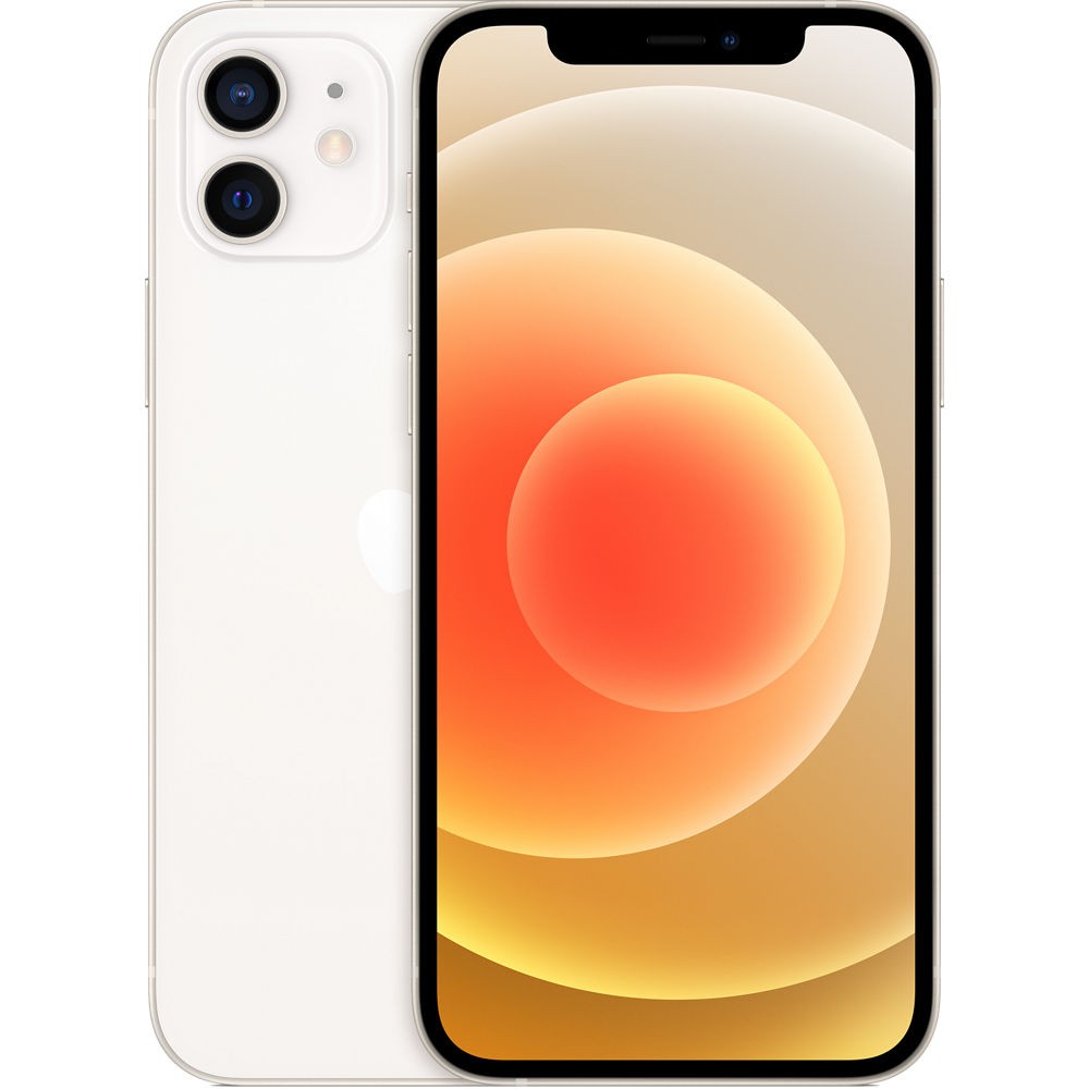 Apple iPhone 12 White 64GB Very Good – Refurbished – Unlocked