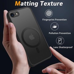 Magnetic for iPhone SE 2022 3rd / iPhone SE 2020 2nd / iPhone 8/7 Shockproof Cas