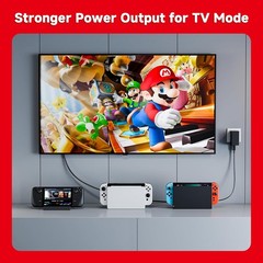 Charger for Nintendo Switch, 45W AC Adapter Fast Charging with 5ft Detachable US