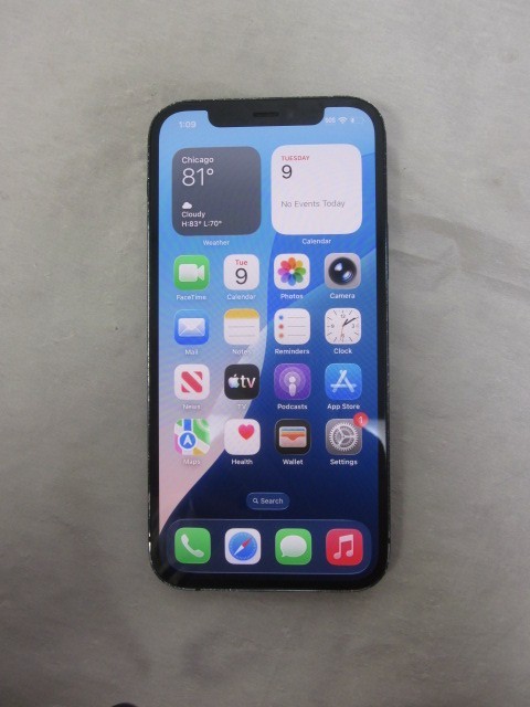 Apple iPhone 12 A2172 64GB Unlocked Black 86% Battery Health