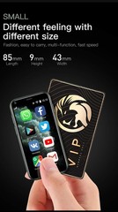 Unlocked Mini Smartphone, 2.5 Inch The World’s Smallest Cellphone 3G Network …