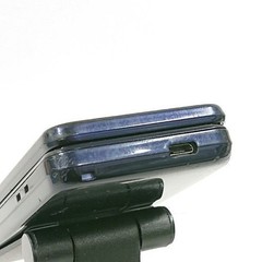 Sharp Aquos Mobile Sh-01J Docomo Blue Black Main Body C20432 Japanese Flip phone