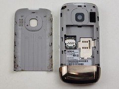 Nokia C Series C2-02 (RM-693) 10MB – White (GSM Unlocked) Cellular Phone – J6437