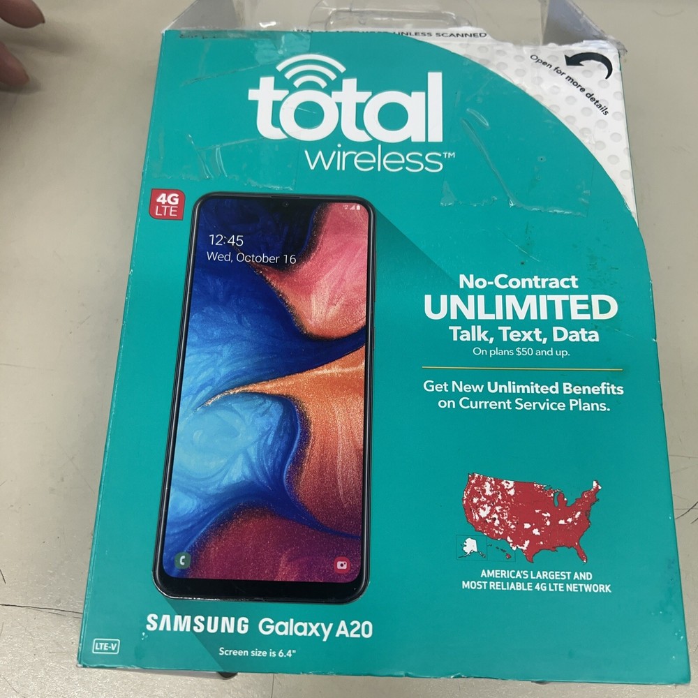 Total Wireless Samsung Galaxy A20 S205DL 32GB 6.4″