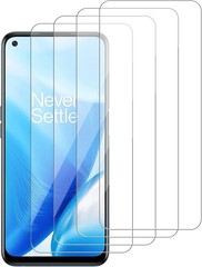 4PCS Glass Screen Protector for OnePlus Nord N200 5G 9H Hardness Case Friendly