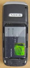 Nokia 2610b – Silver and Black ( AT&T ) Cellular Candybar Phone – No Back