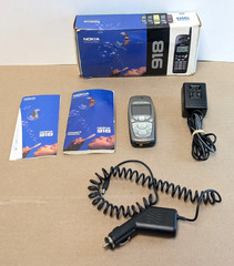 Vintage Nokia 918 Cellular Phone W/ Original Packaging!