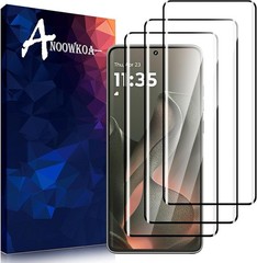 3PCS 3D Screen Protector for Motorola Moto Edge 2025 Tempered Glass Anti-Fingerp