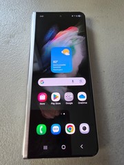 Samsung Galaxy Z Fold3 – 256 GB – Phantom Silver (Unlocked) Smartphone