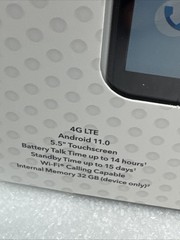 TCL A3 Total Wireless Smartphone 5.5” 4G LTE WiFi Android 11.0 Black Touchscreen