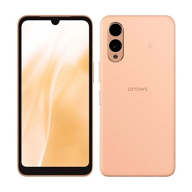 Fujitsu arrows We 2 5G F-52E Smartphone orange colour Unlocked