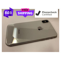 Apple iPhone X 64GB/256GB Space Gray & Silver Unlocked/Verizon/AT&T T-Mobile